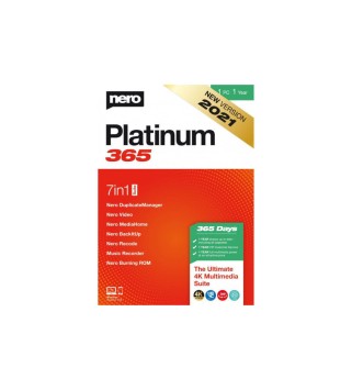 Nero Platinum 365 1 Jahr / 1 PC Key GLOBAL